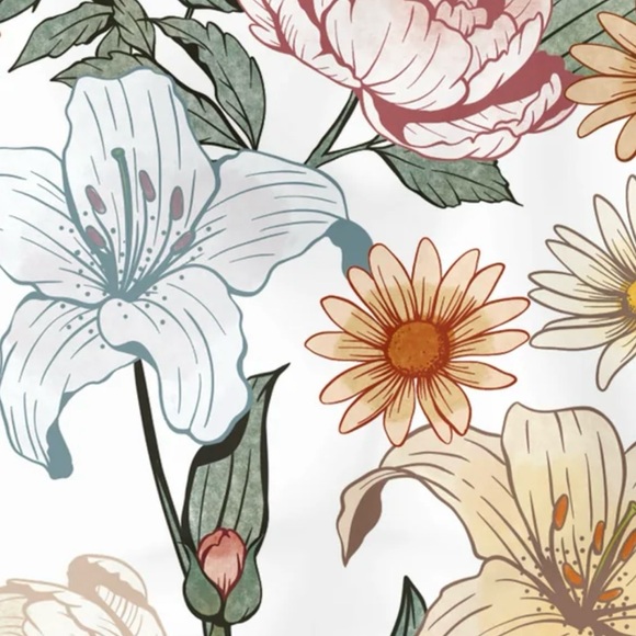 Vintage Floral Poly Mailer’s 10x13 Pack of 25 - Picture 13 of 14